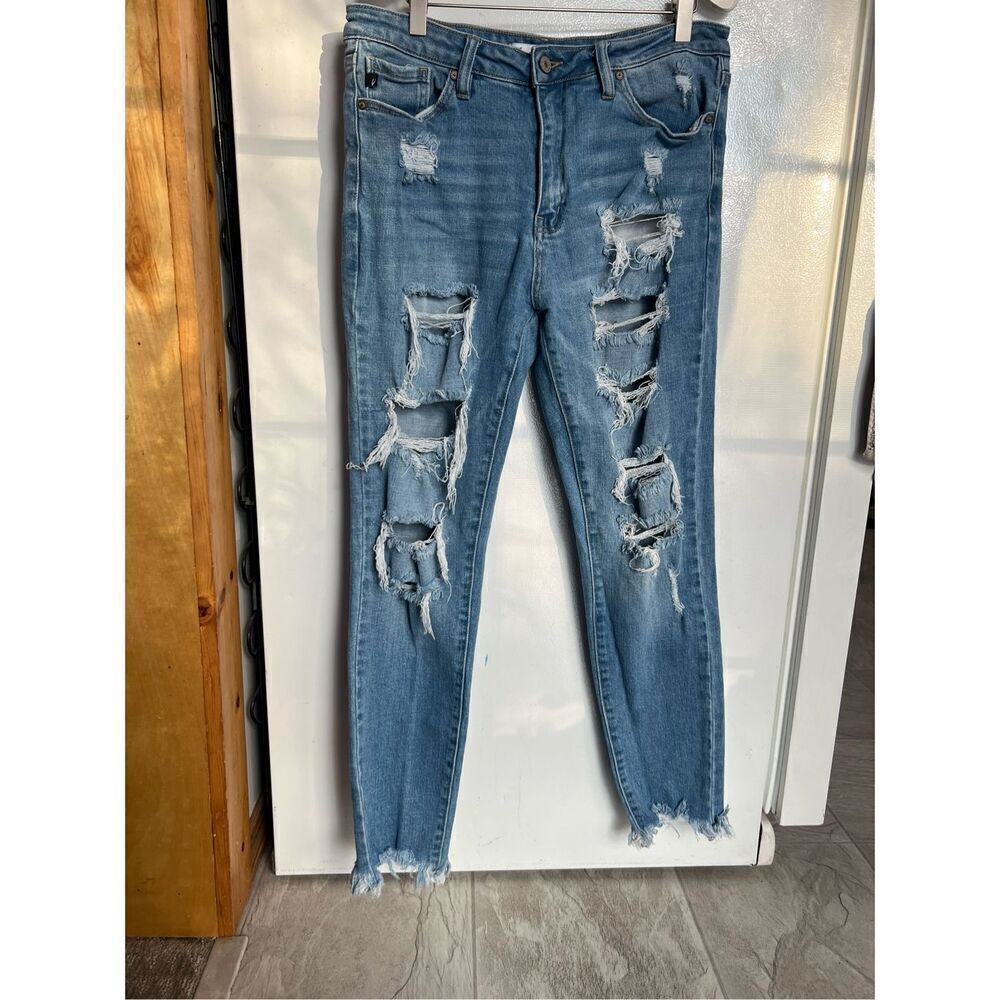 Kancan Distressed Skinny Jeans Woman’s Size 29